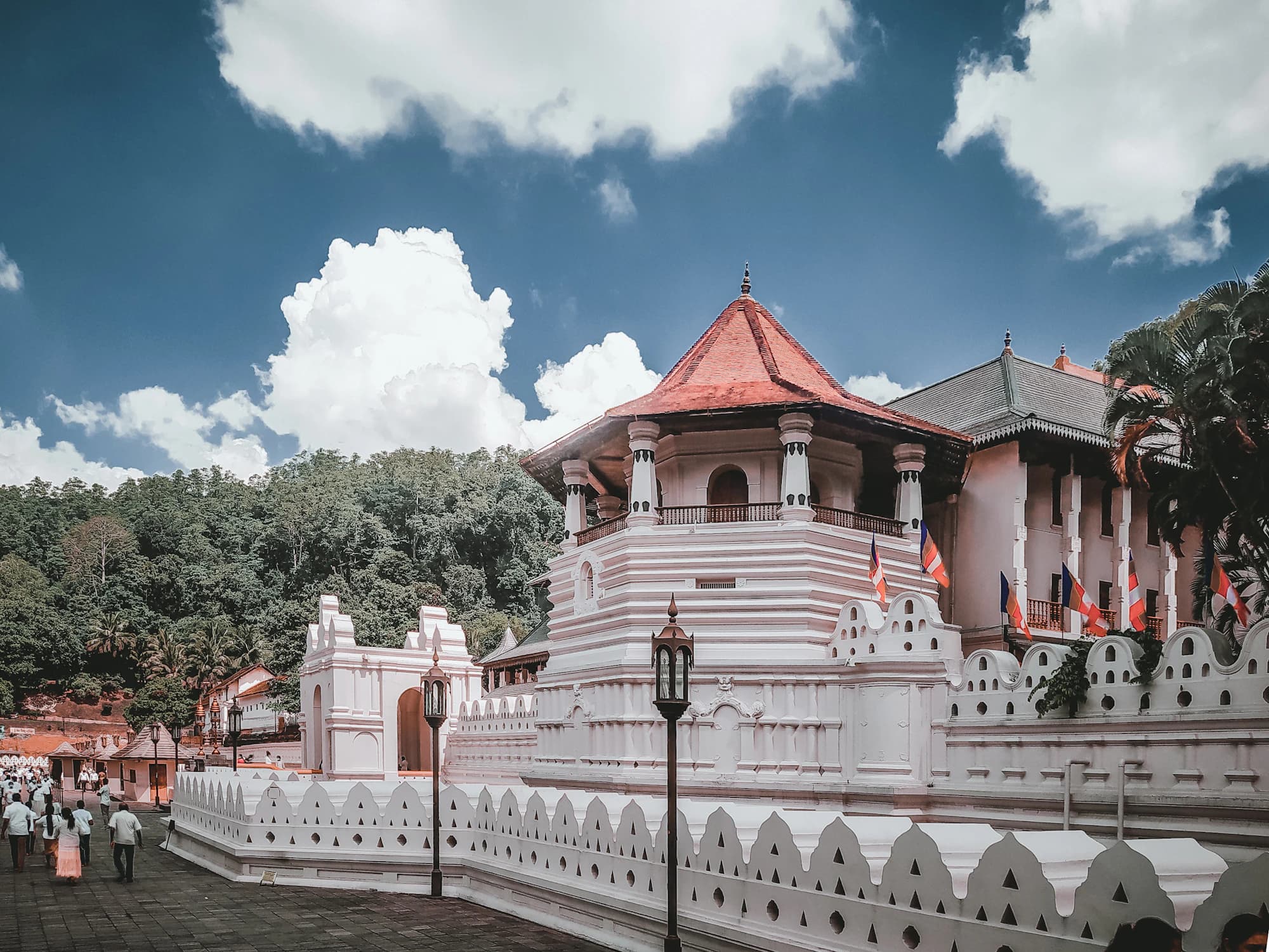 The Temple of the Tooth in Kandy