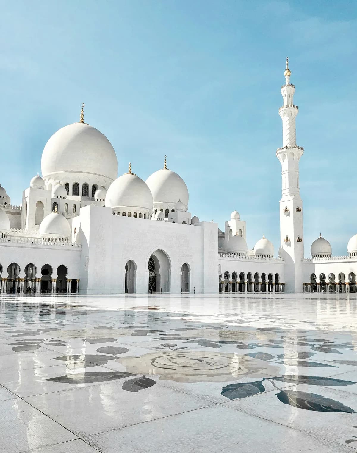 The Sheikh Zayed Grand Mosque, Abu Dhabi