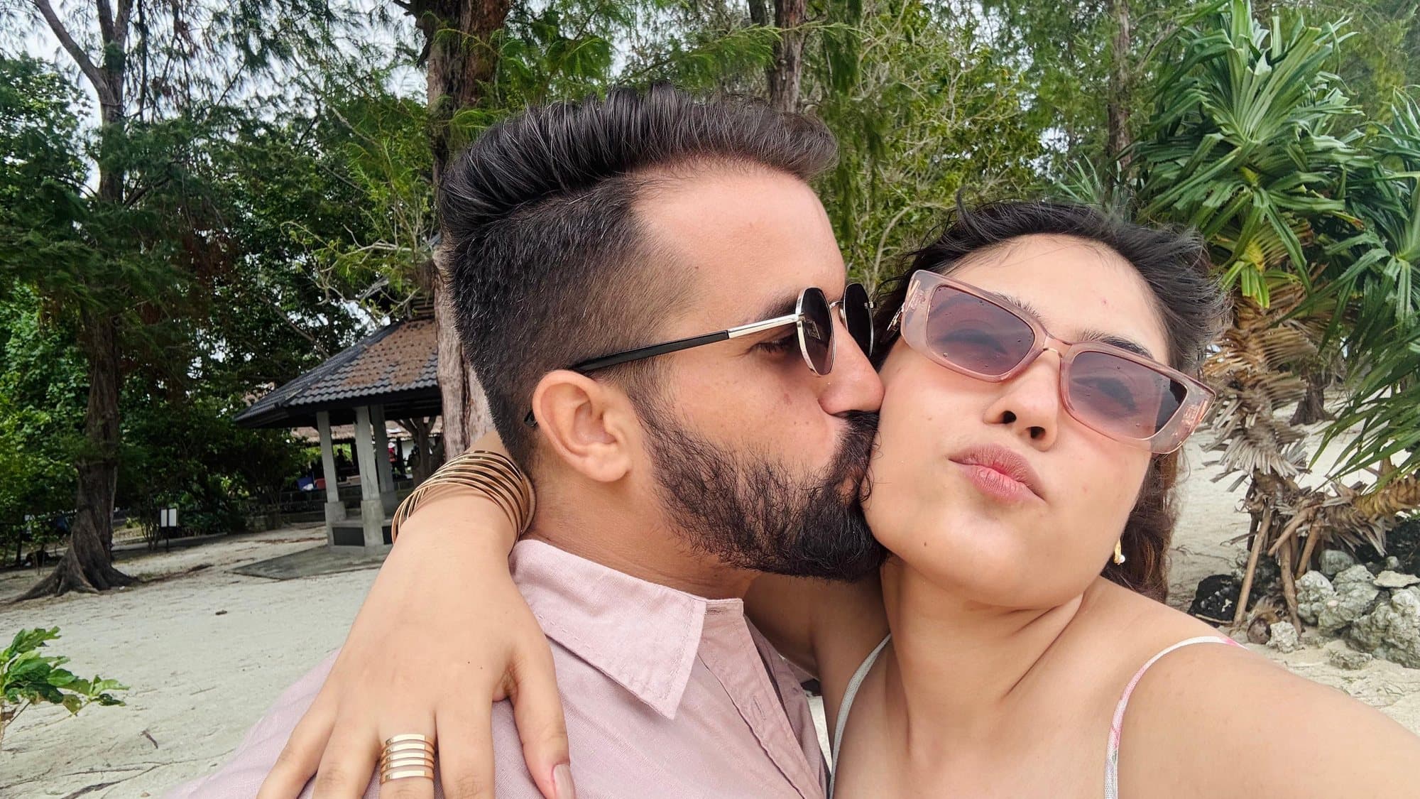 A couple's selfie, Thailand