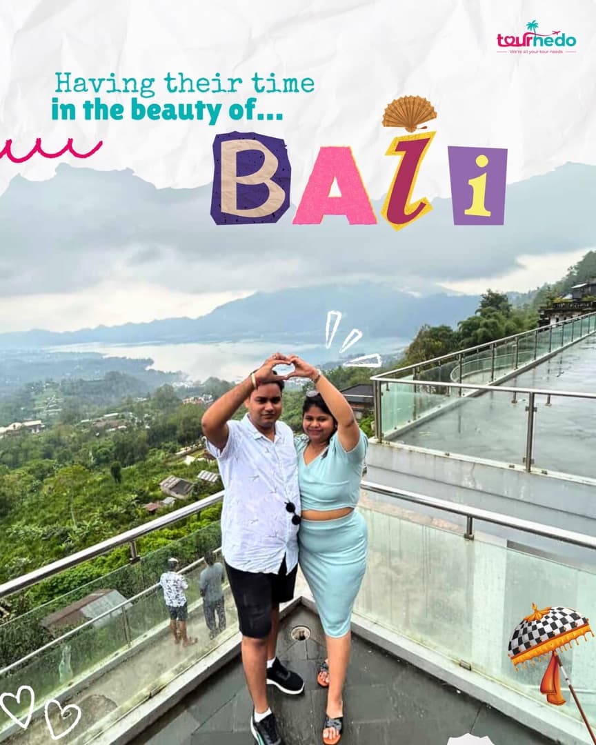 Instagram post: Having the time of their lives in Bali