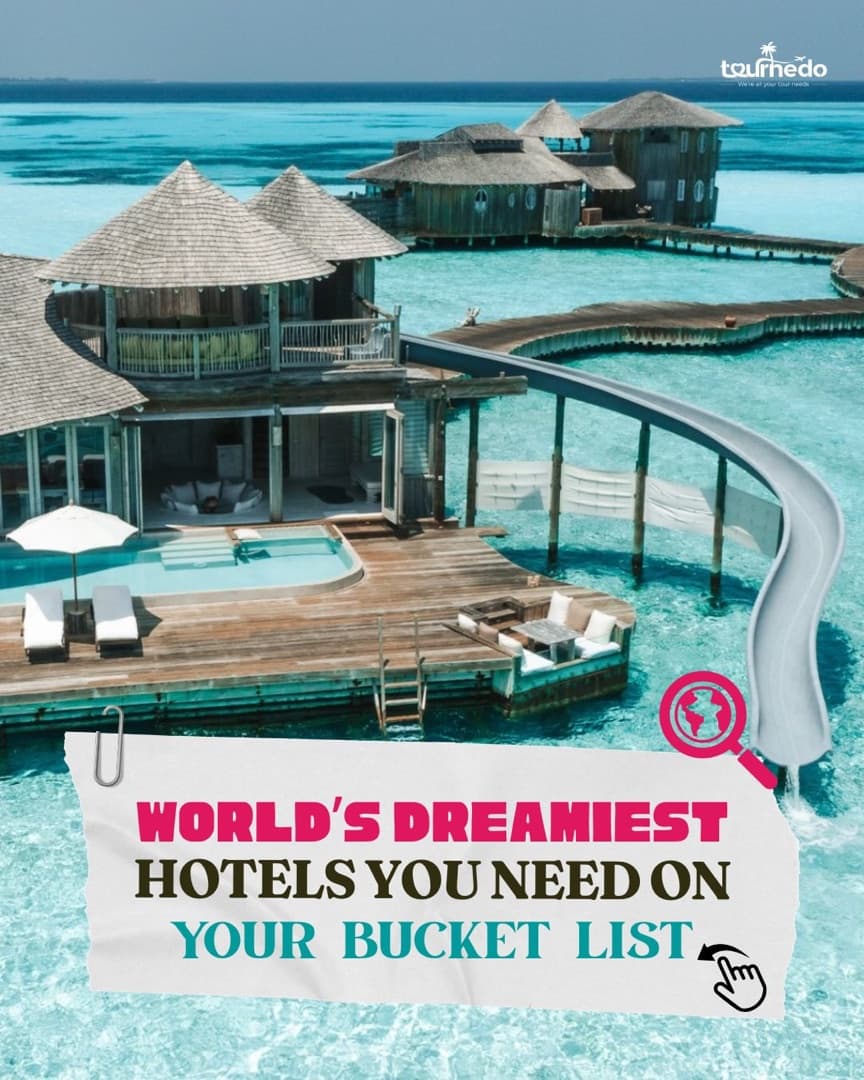 Instagram post: The world's dreamiest hotels for your bucket list