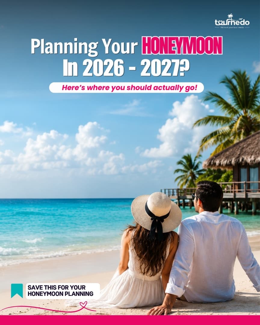 Instagram post: Planning your honeymoon in 2026–2027