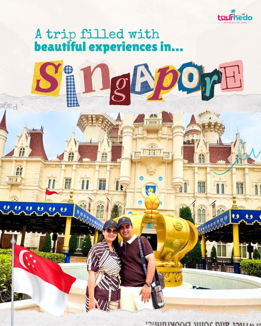 Instagram post: A trip filled with beautiful experiences in Singapore