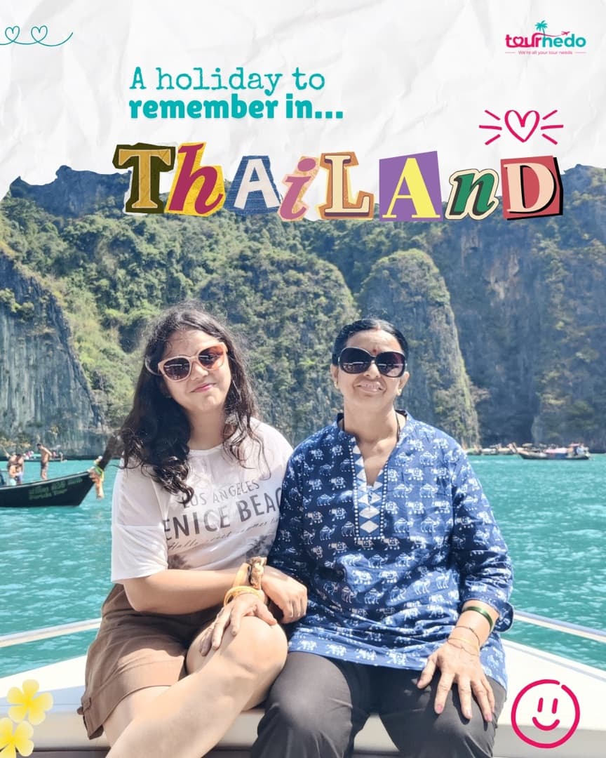 Instagram post: A holiday to remember in Thailand