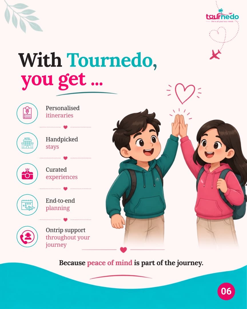 Instagram post: with Tournedo, you get