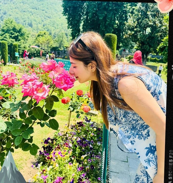 Bhavya Puri's trip, Kashmir